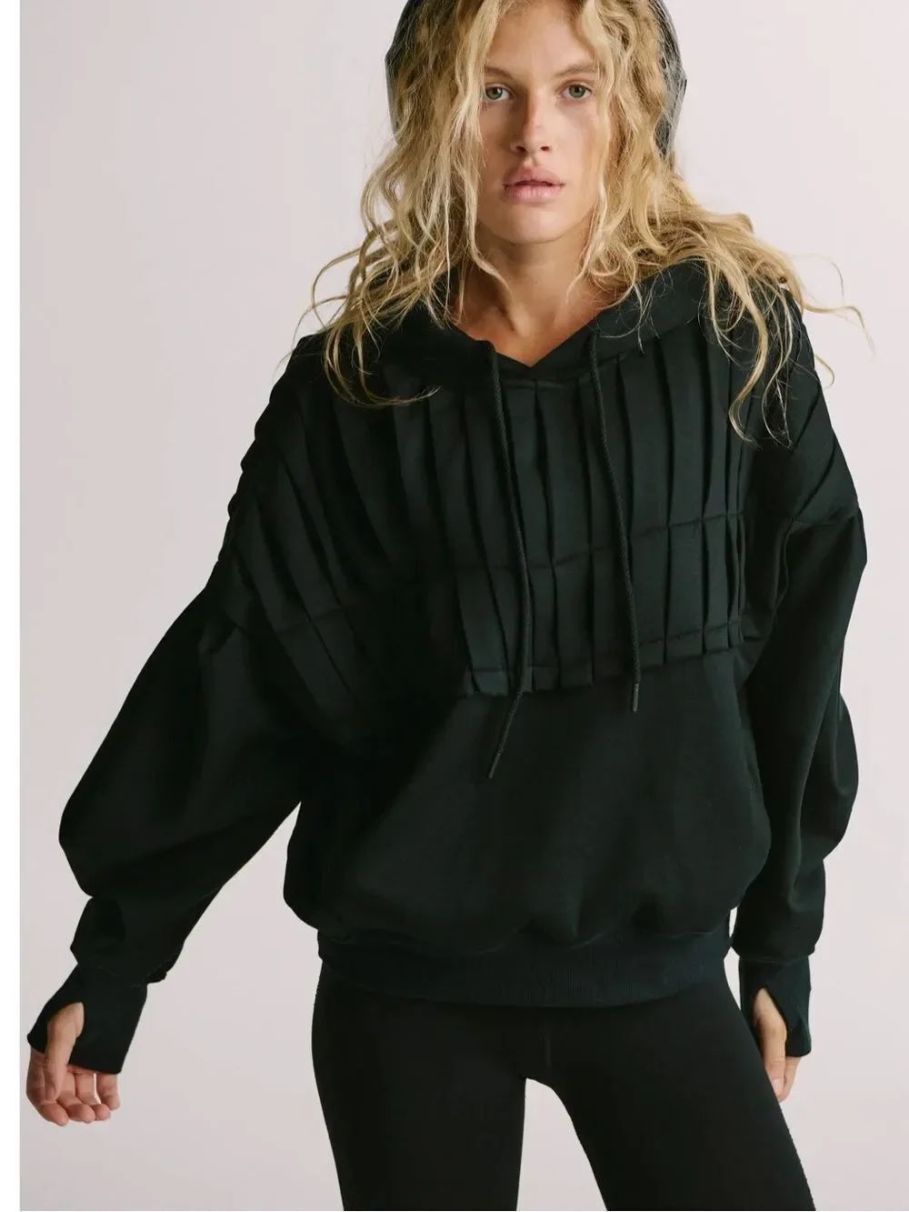FP Movement Pick It Up Pleat Detail Hoodie, XS